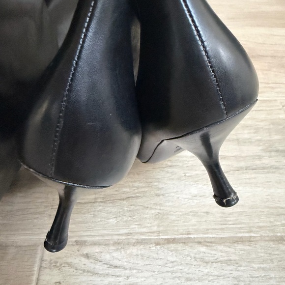 The Row Bourgeoise Leather Knee-High Boots - Picture 5 of 9